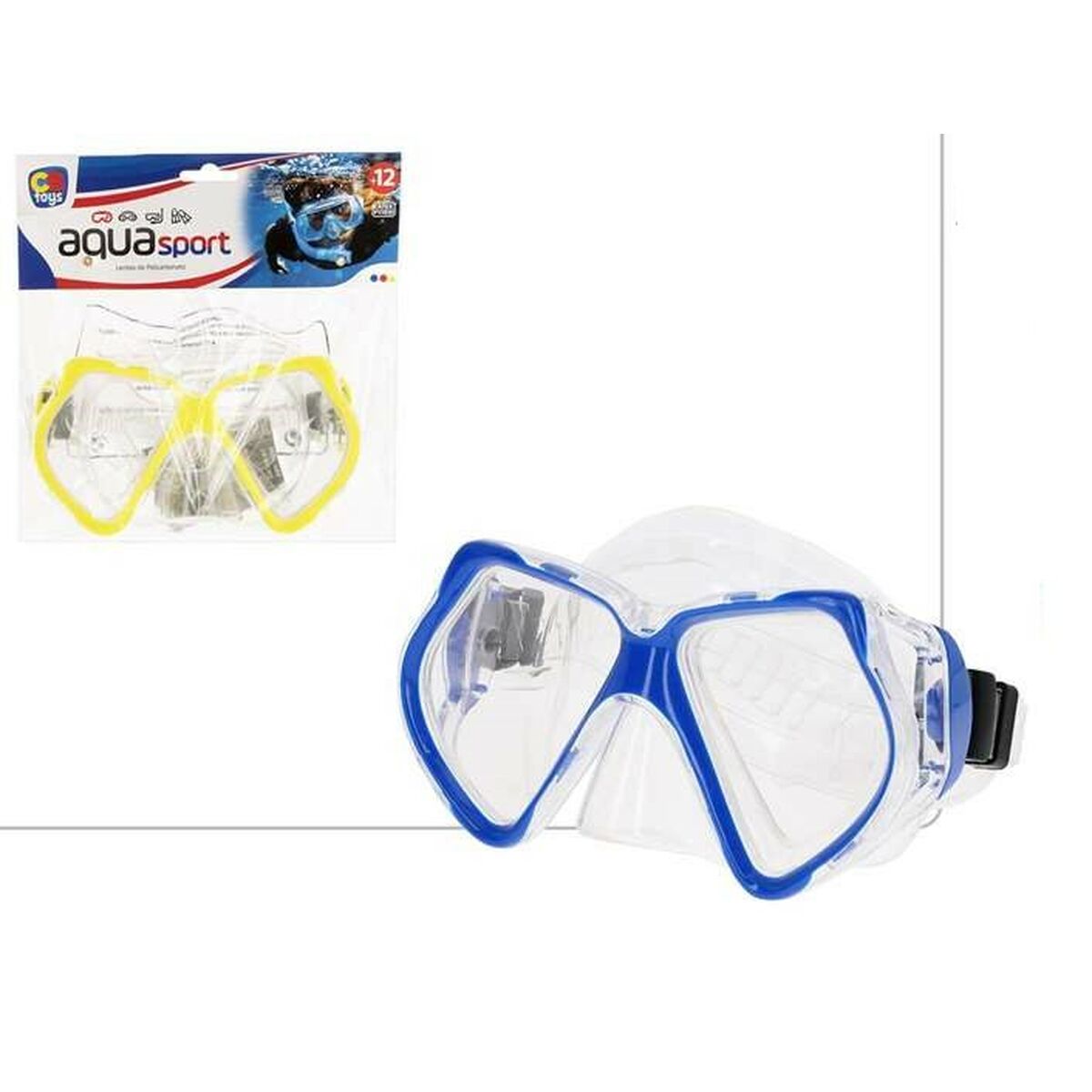 Diving Mask Colorbaby Aqua Sport Polycarbonate