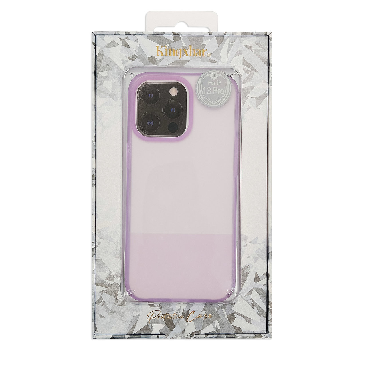 Kingxbar Plain Apple iPhone 13 Pro purple