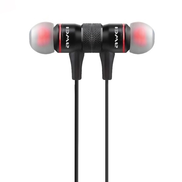AWEI Wireless In-Ear Earphones Magnetic Bluetooth A920BL black