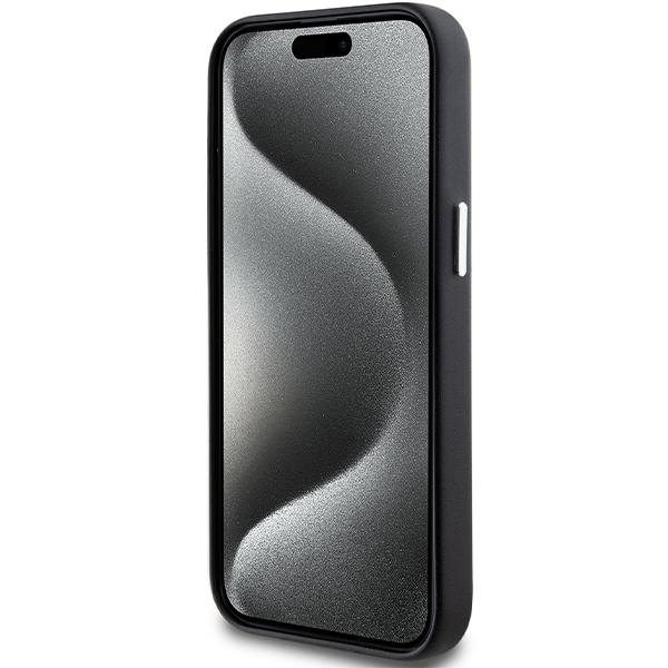 BMW BMHMP15S23PUFWK Apple iPhone 15 / 14 / 13 Signature Wrapped Metal MagSafe black