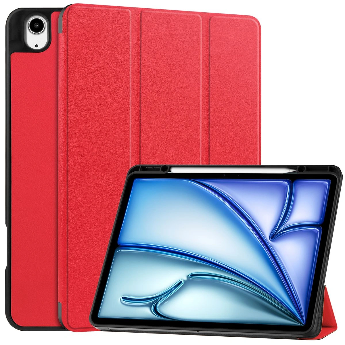 Bizon Case Tab Lizard Apple iPad Air 13" 2024 red