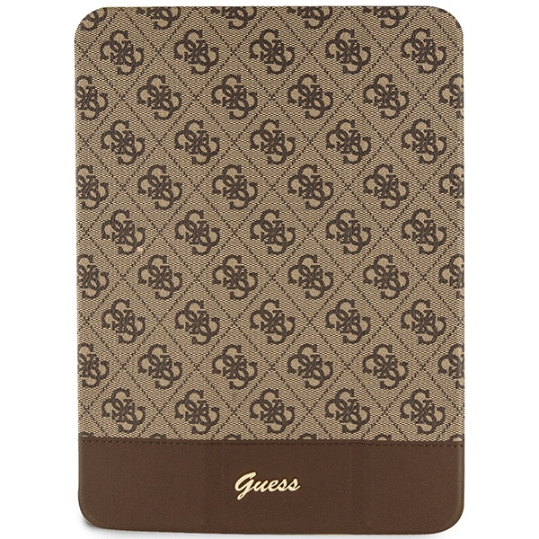 Guess GUFC11PS4SGW Apple iPad 10.9 2022 (10 gen) brown 4G Stripe Allover