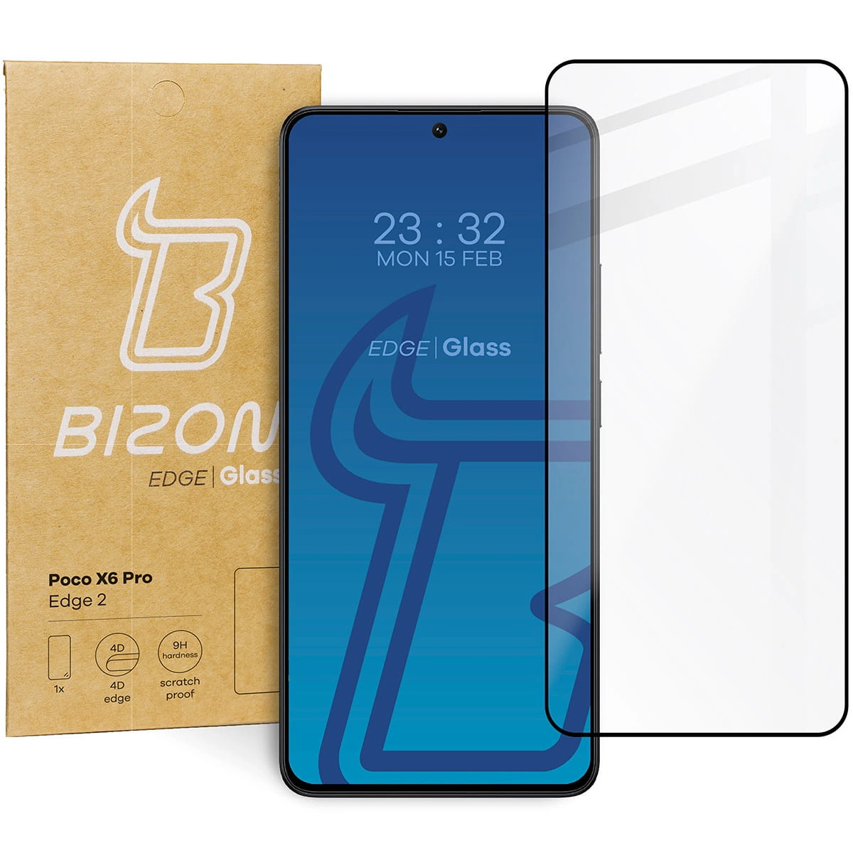 Bizon Glass Edge 2 Xiaomi Poco X6 Pro