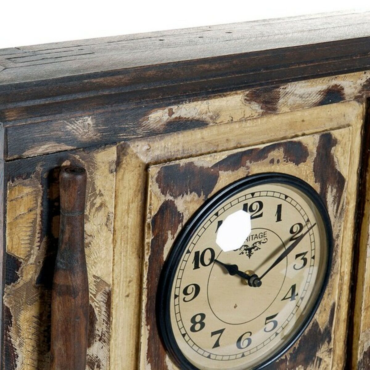 Zegar Ścienny DKD Home Decor London Teczyna (81 x 15 x 37 cm)
