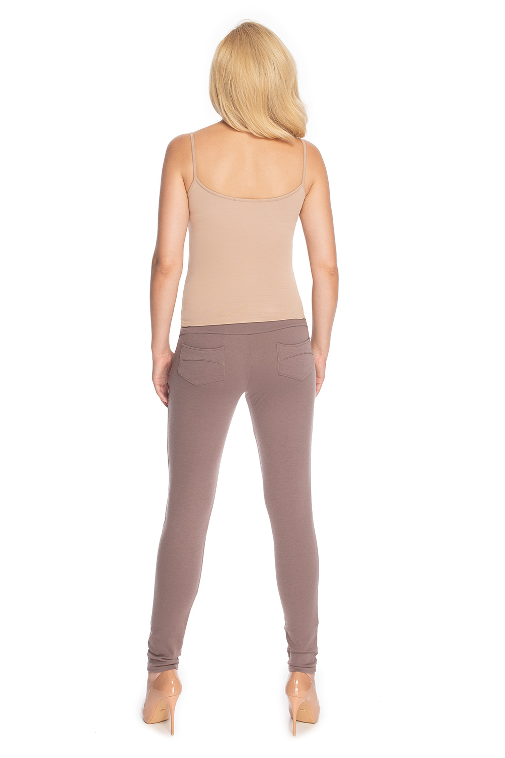  Women trousers model 147527 PeeKaBoo  beige