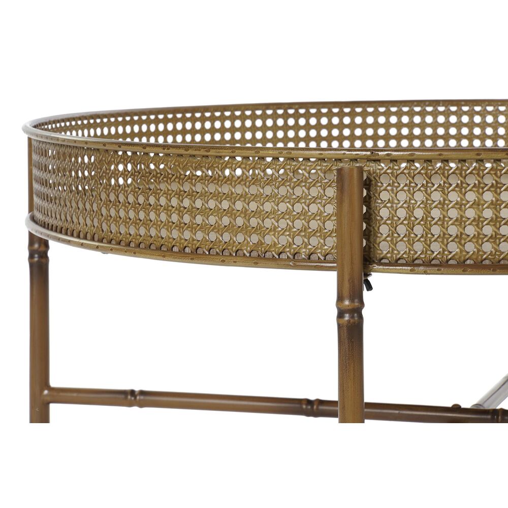 Side table DKD Home Decor Metal (80 x 80 x 38 cm)