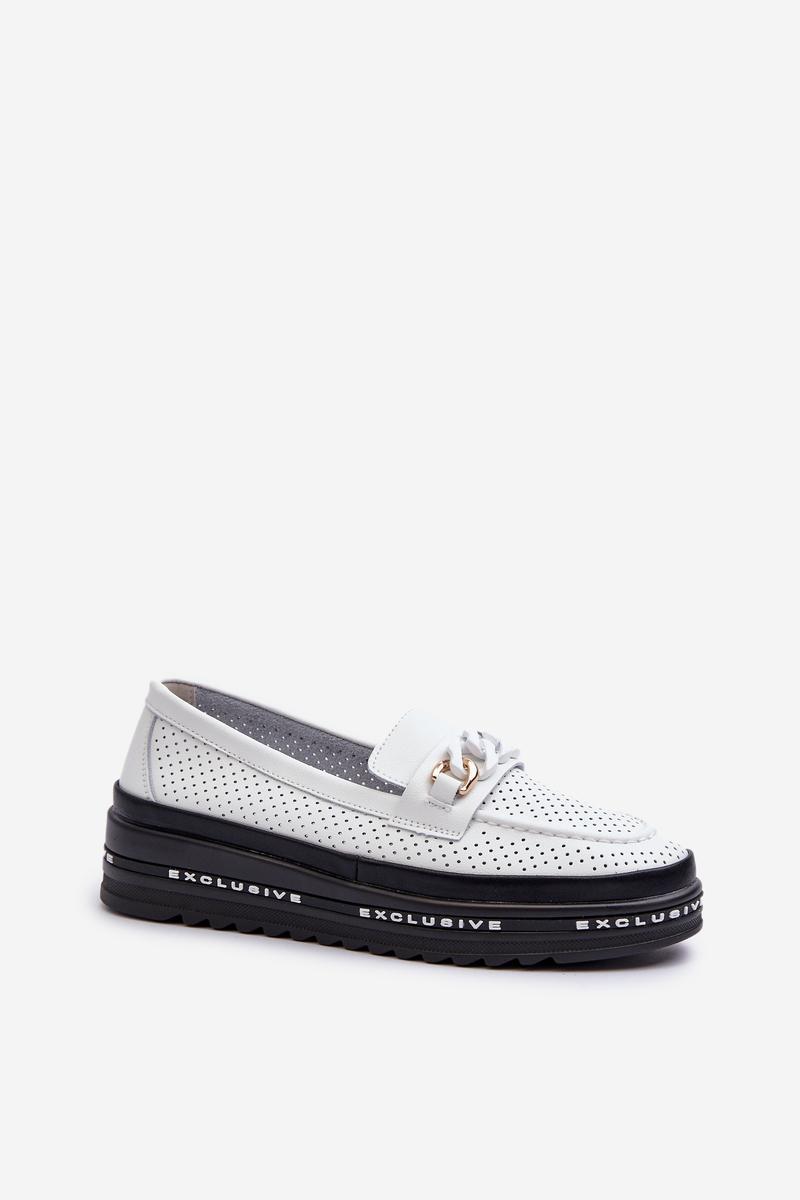  Mocassin model 197156 Step in style  white