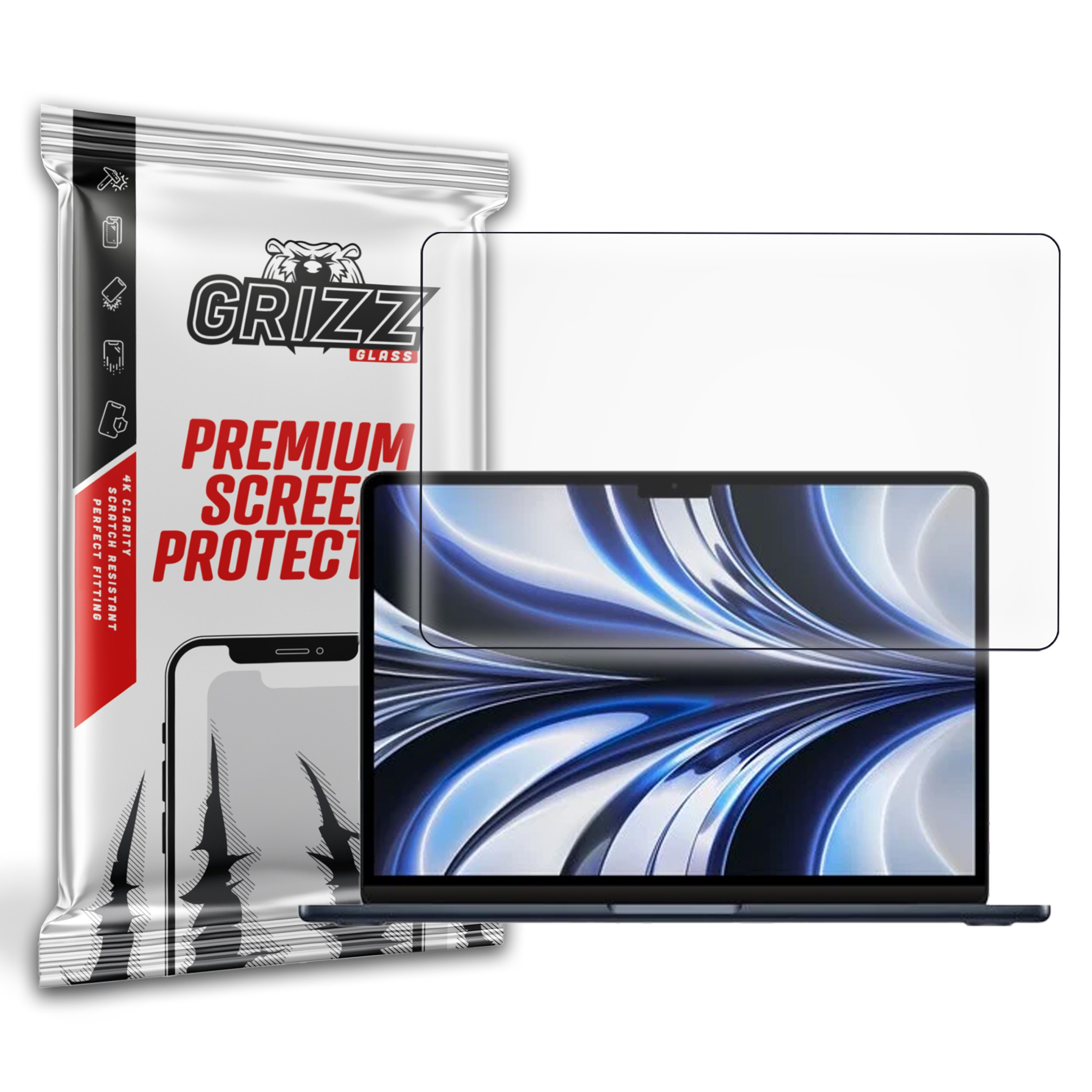 GrizzGlass PaperScreen Apple MacBook Air 13” 2023