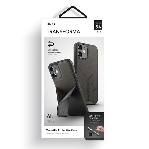UNIQ Transforma Apple iPhone 12 mini charcoal grey