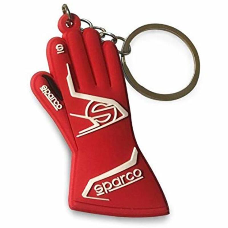 Schlüsselanhänger Sparco Glove Rot 10 Stücke