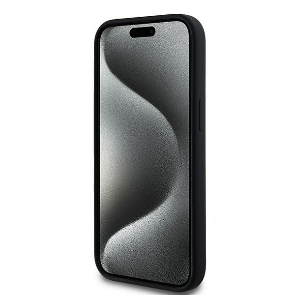 Karl Lagerfeld KLHMP15MSCMKCRHK Apple iPhone 15 Plus / 14 Plus hardcase Silicone Karl & Choupette MagSafe black