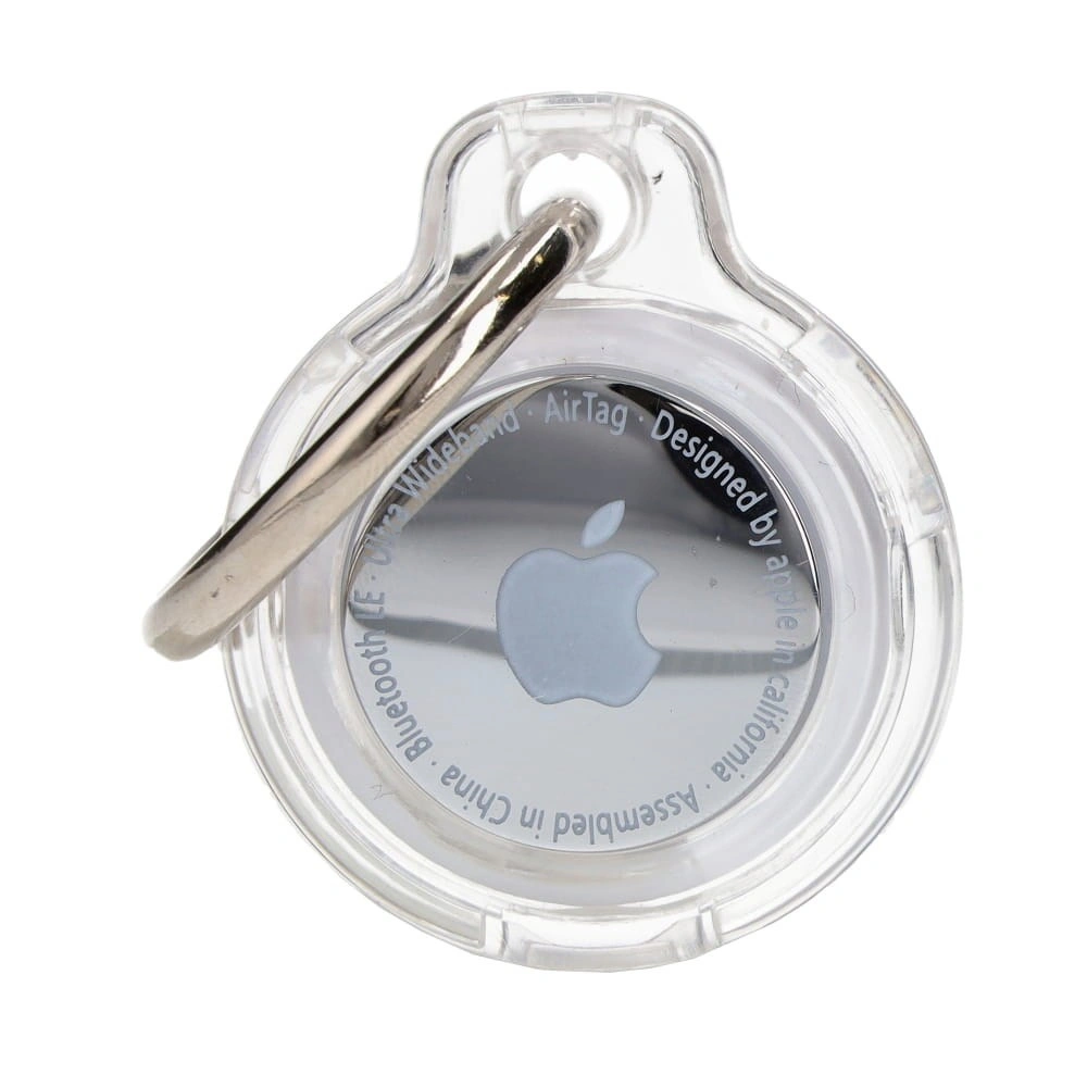 Bizon Case Locator Keychain Apple AirTag clear