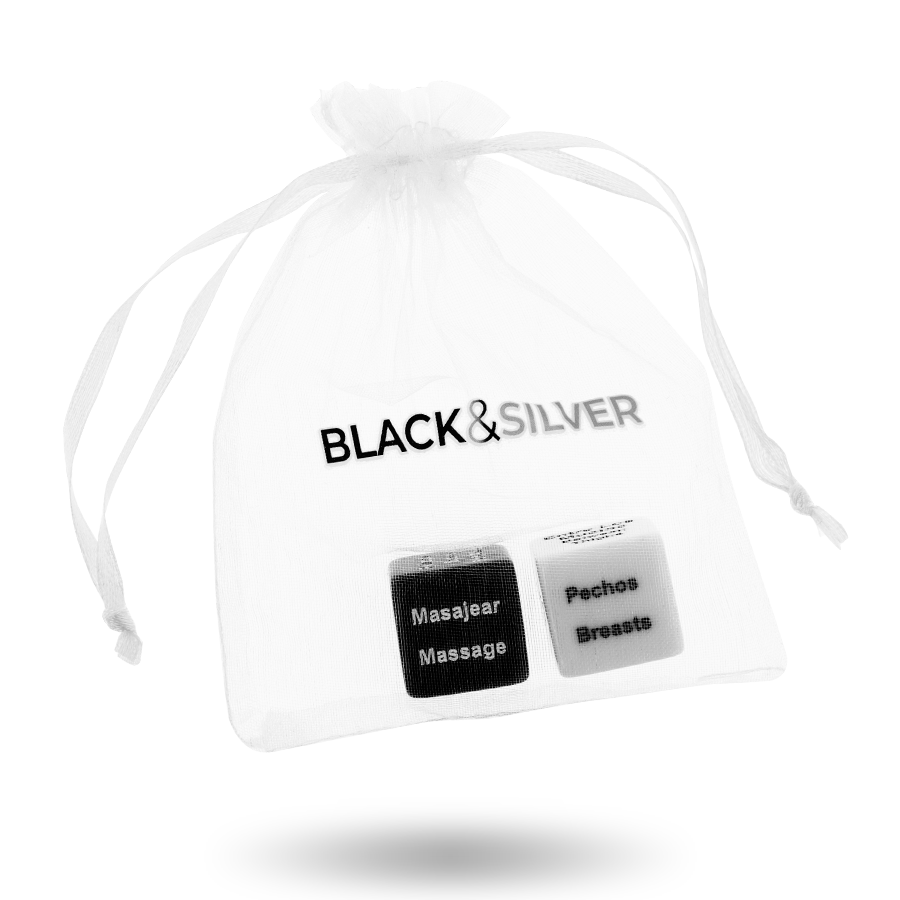 BLACK&SILVER- DICE FOR COUPLES ES/EN