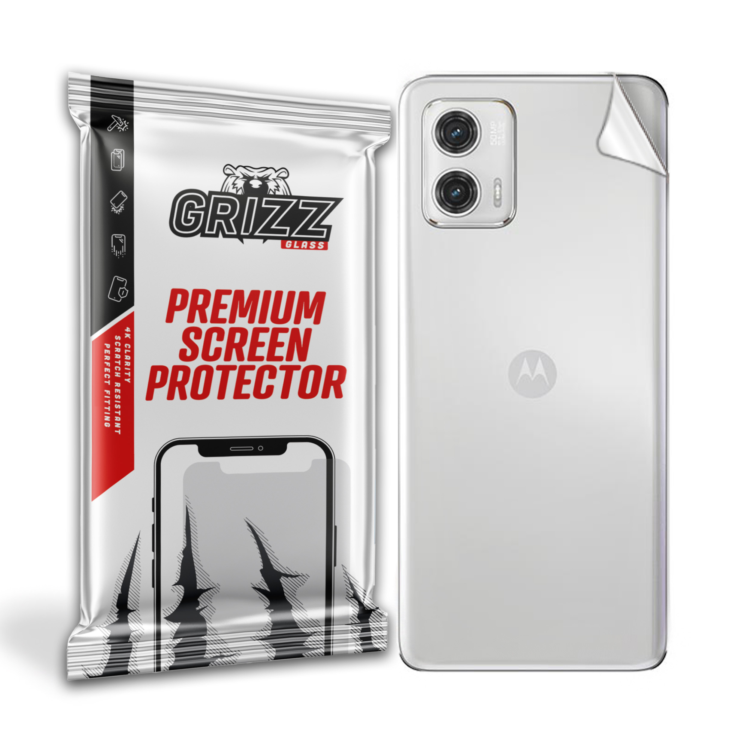 GrizzGlass SatinSkin Motorola Moto G73