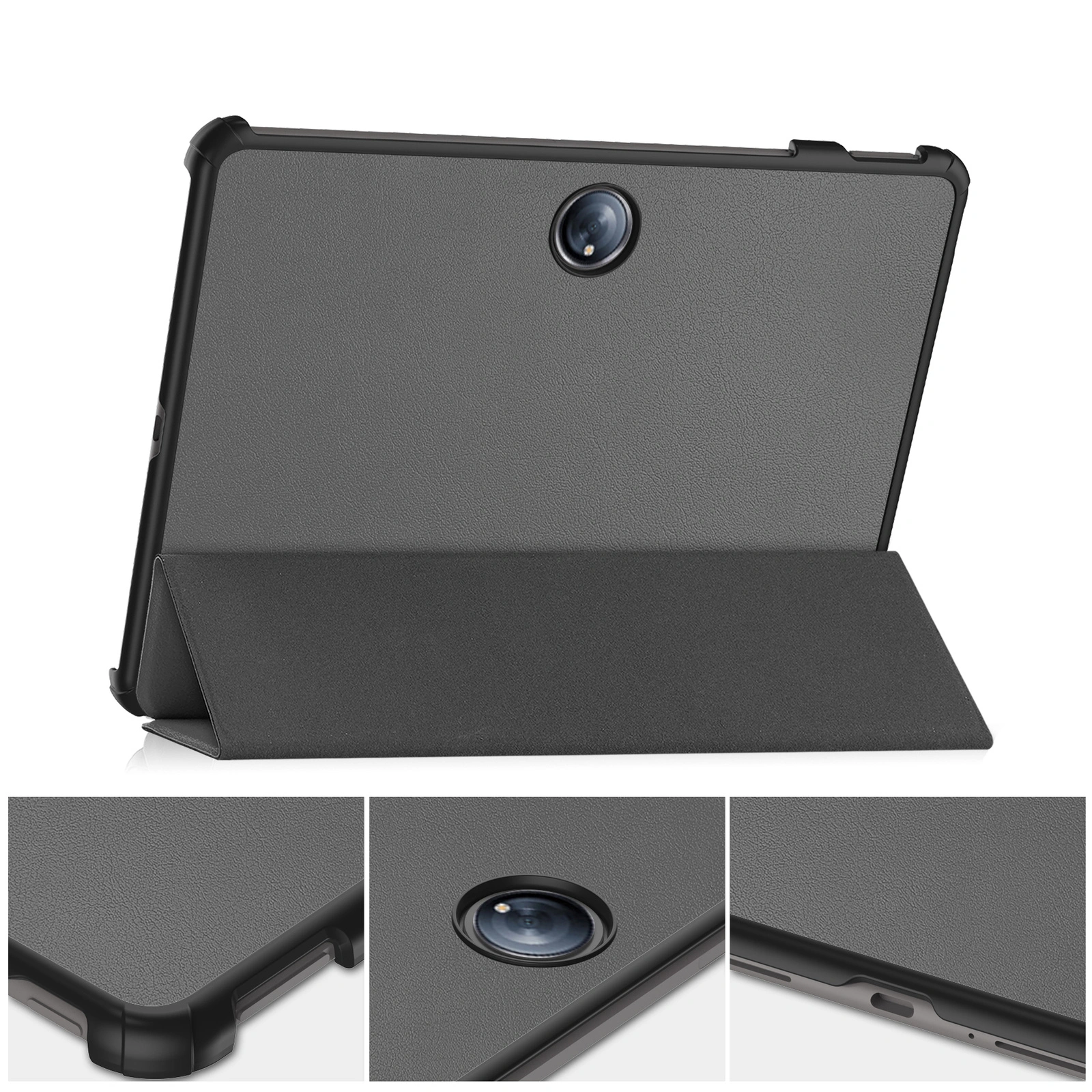 Bizon Case Tab Croc OnePlus Pad 2 / Pad Pro grey