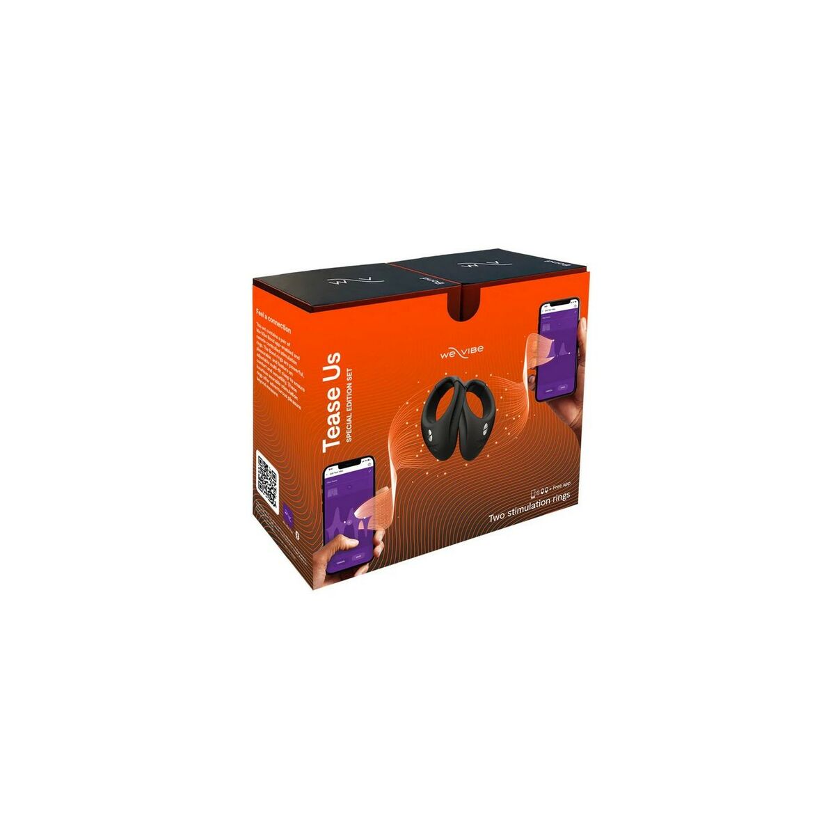Cock Ring We-Vibe Black Cock Ring We-Vibe Black