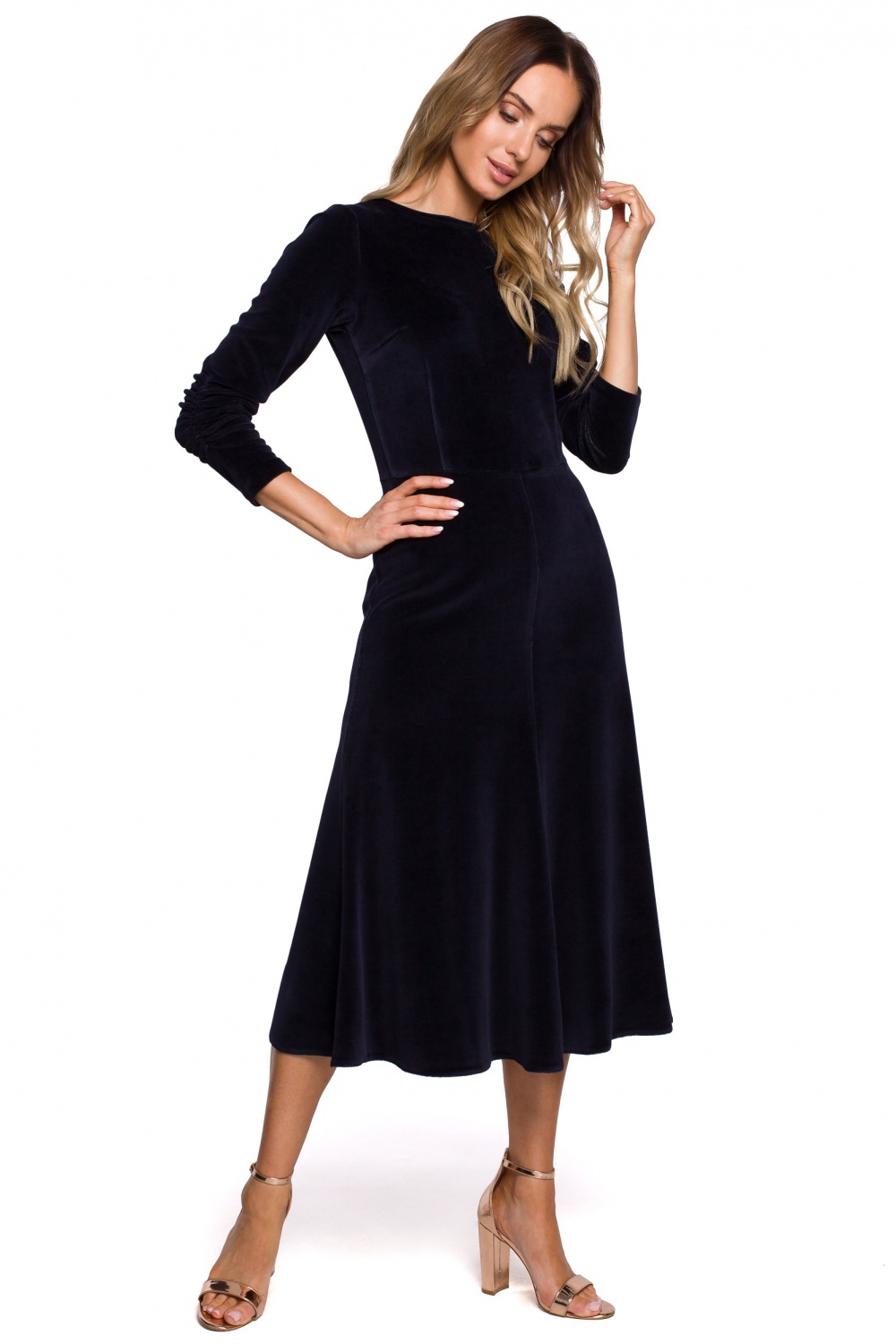 Abendkleid model 149990 Moe marineblau Damen
