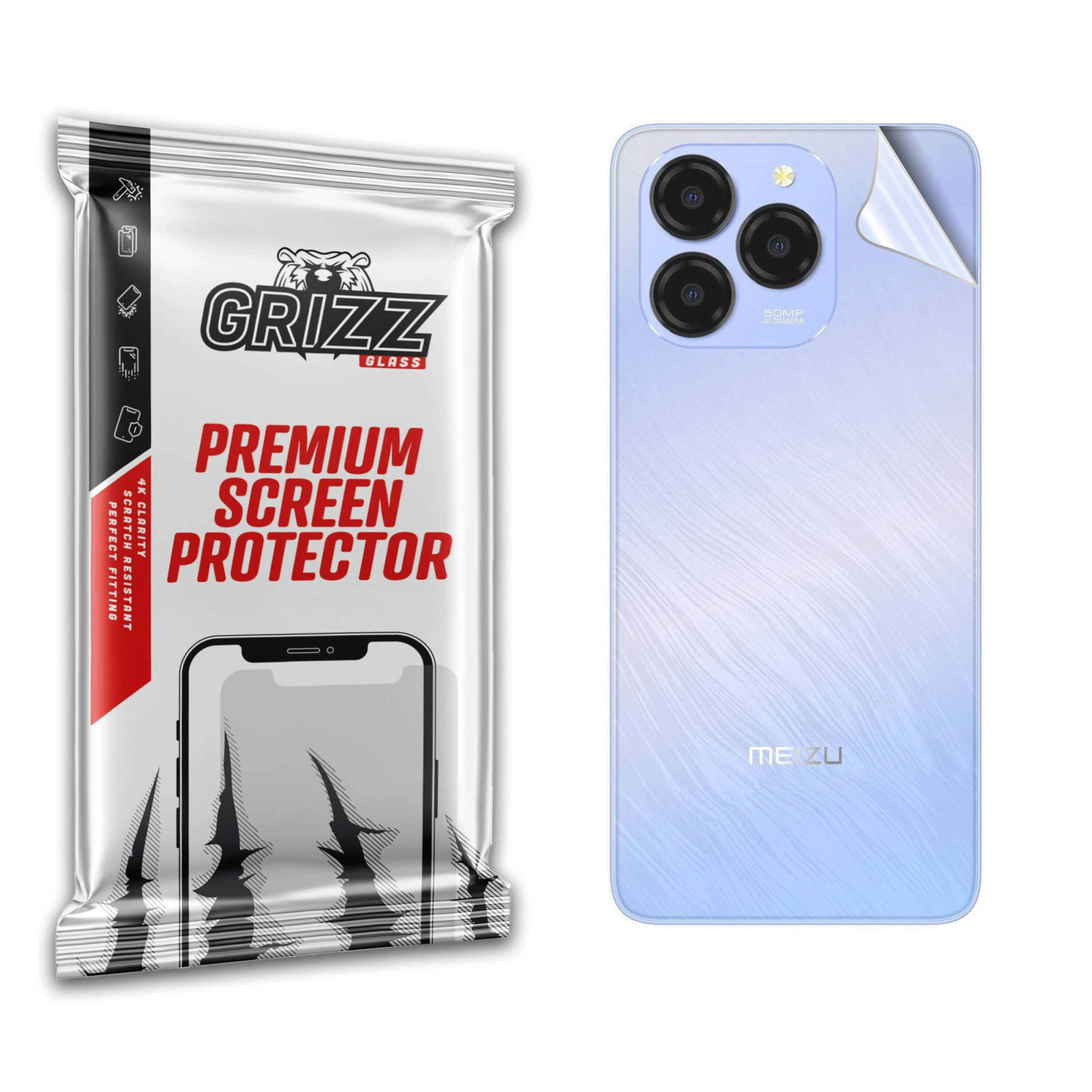 GrizzGlass SatinSkin do Meizu Note 21