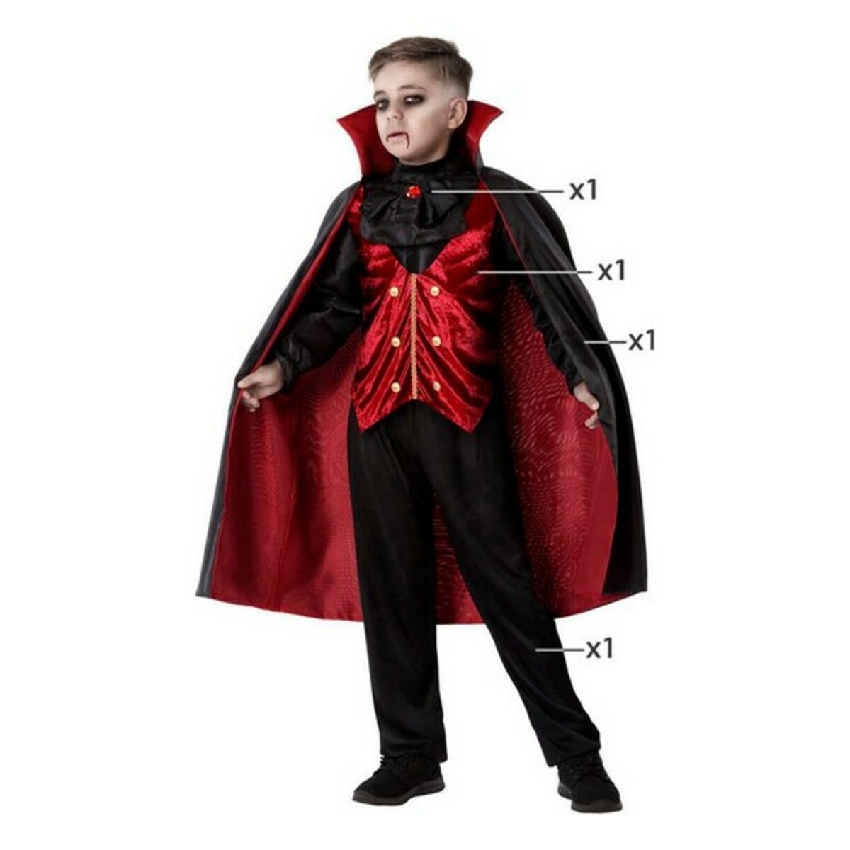 Costume for Children Vampire
