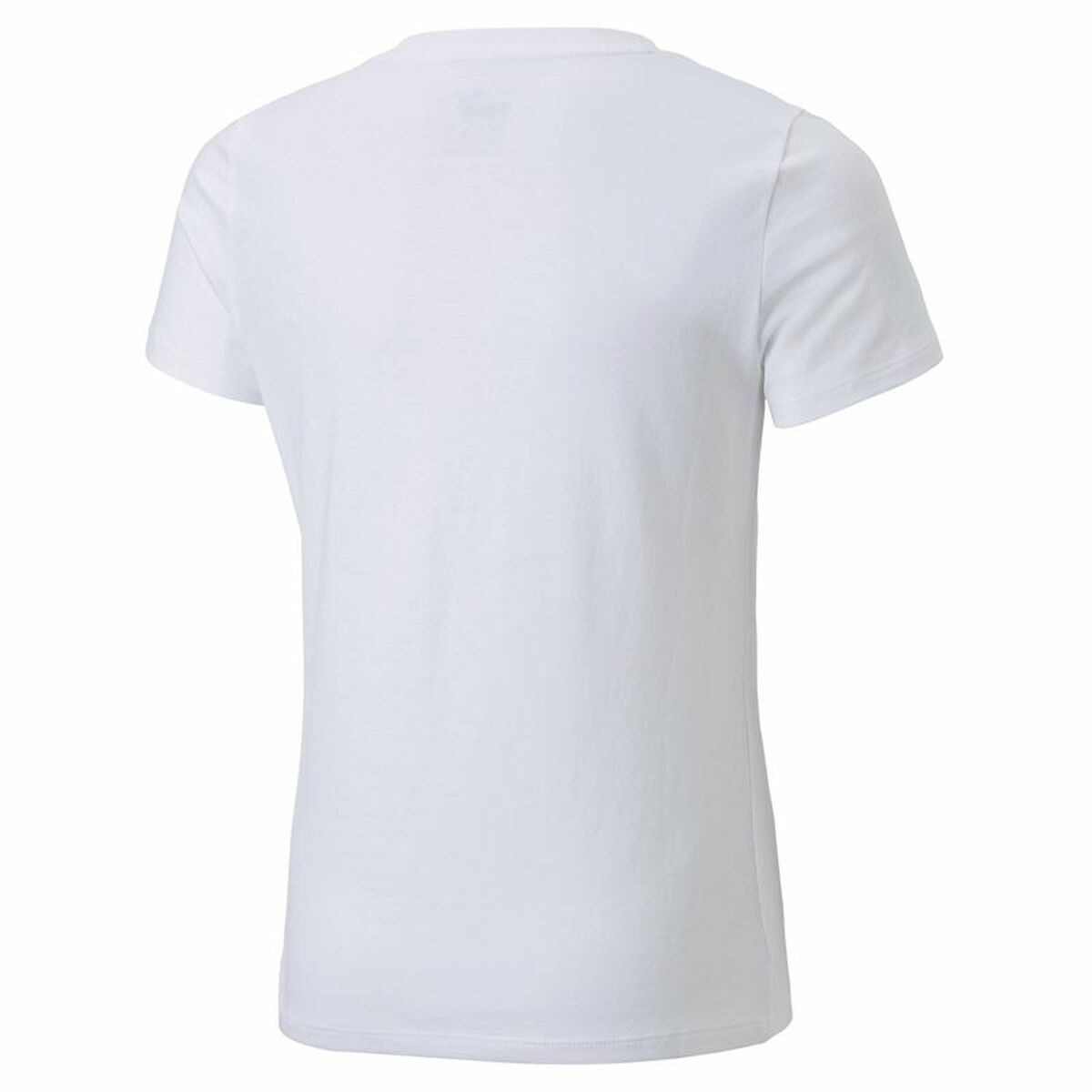 Child's Short Sleeve T-Shirt Puma Alpha White