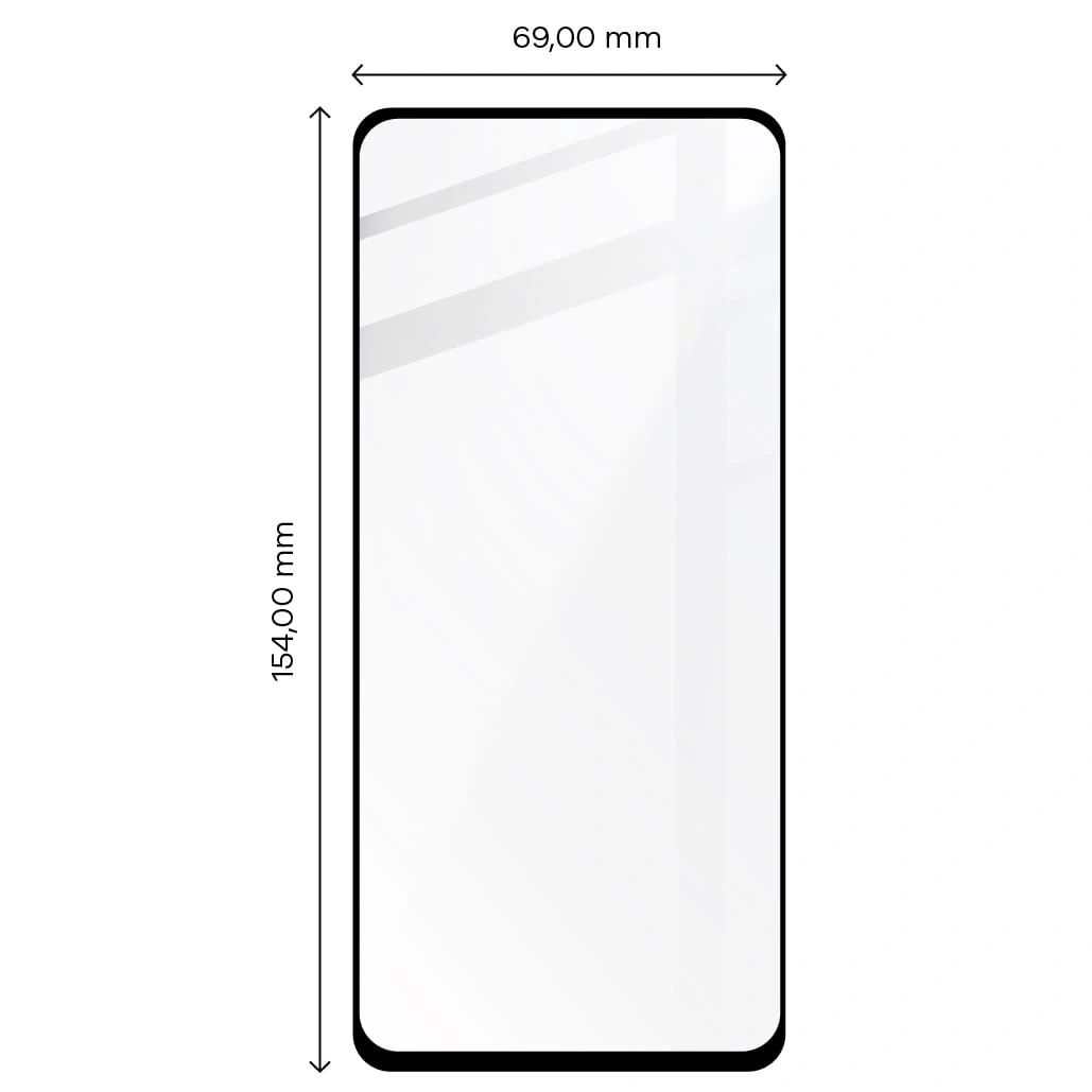 Bizon Glass Edge Samsung Galaxy S20 FE black