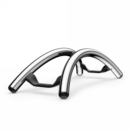 Aluminium stand for MacBookTwelve South BookArc Flex chrome