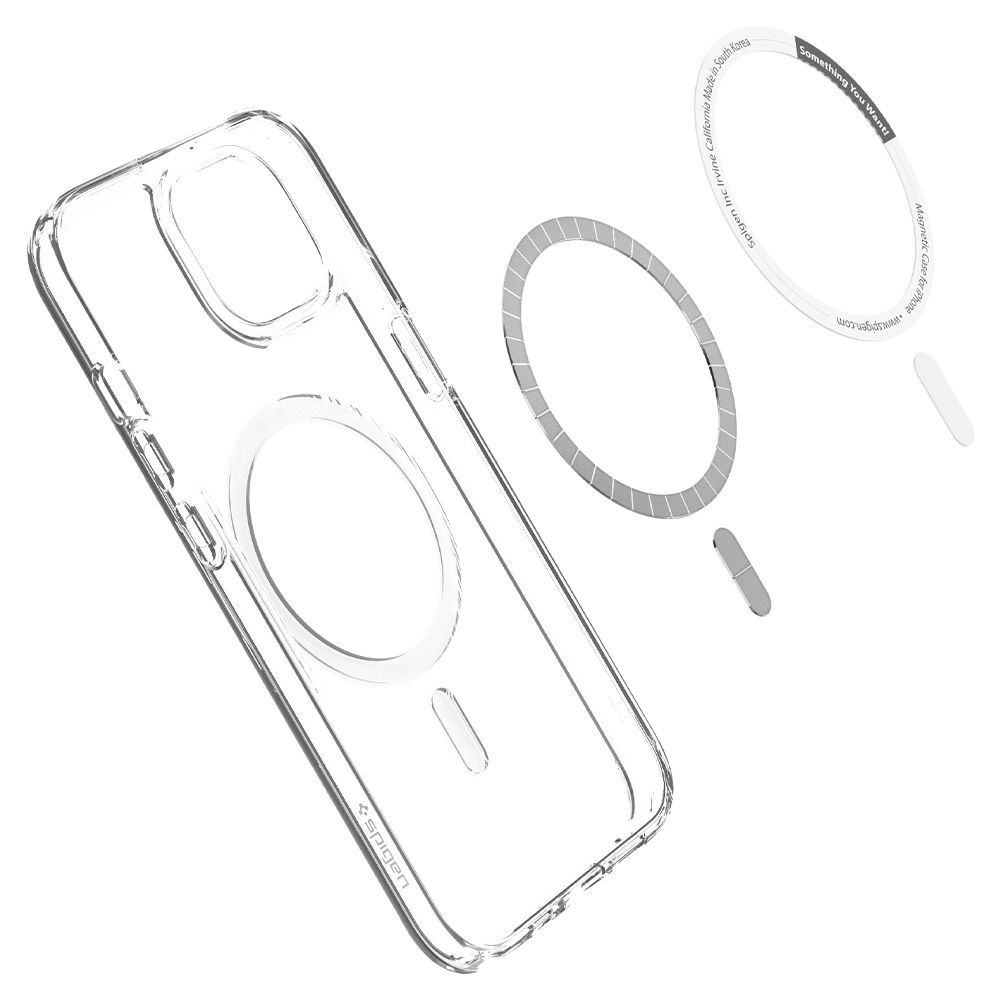 Etui Spigen Ultra Hybrid Mag MagSafe Apple iPhone 13 White