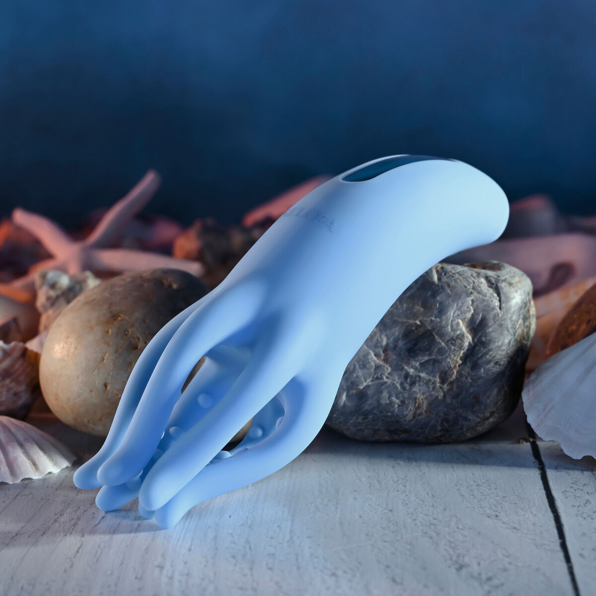 Massager Evolved Selopa Blue Massager Evolved Selopa Blue