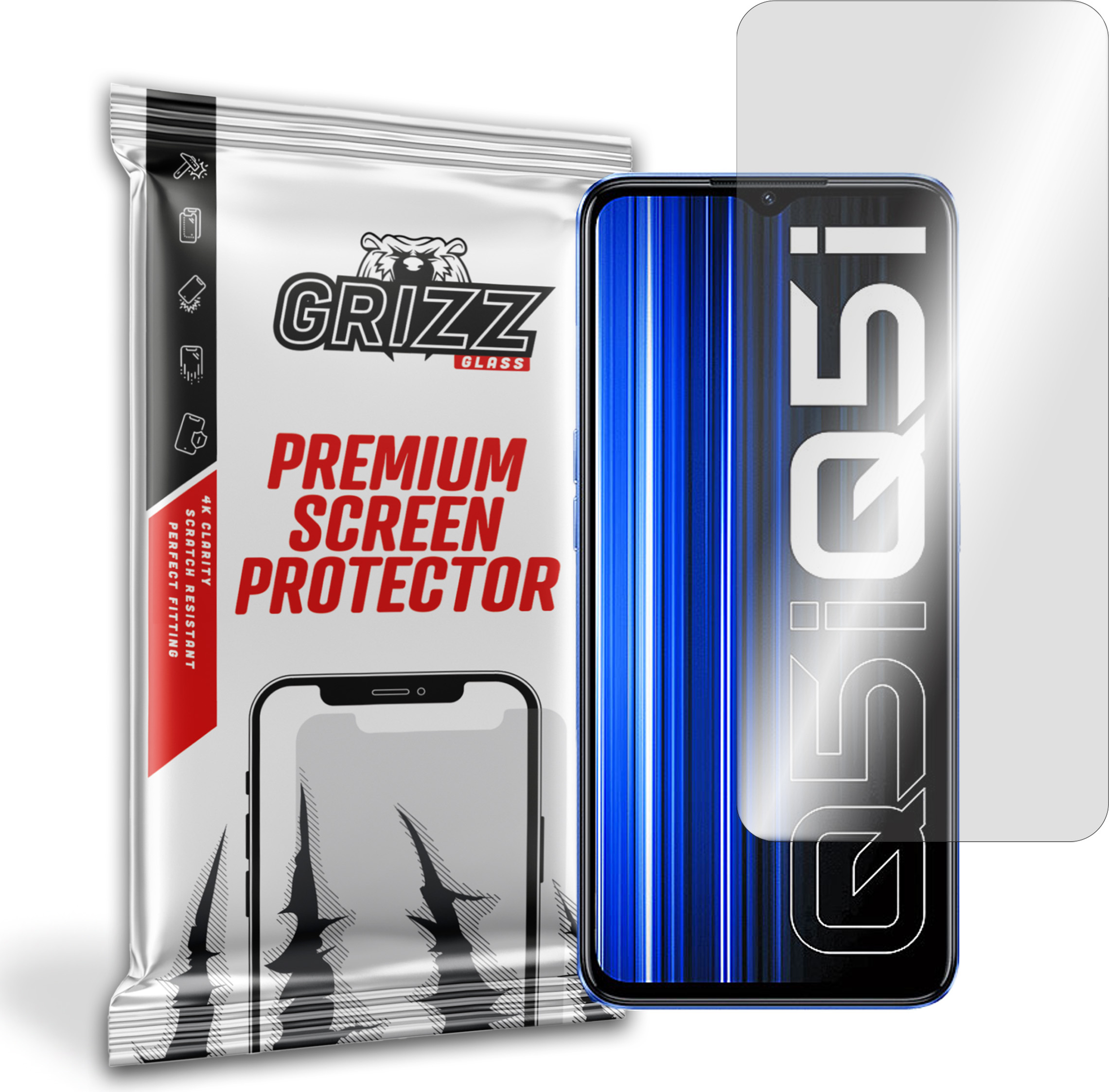 GrizzGlass Hydrofilm Realme Q5i