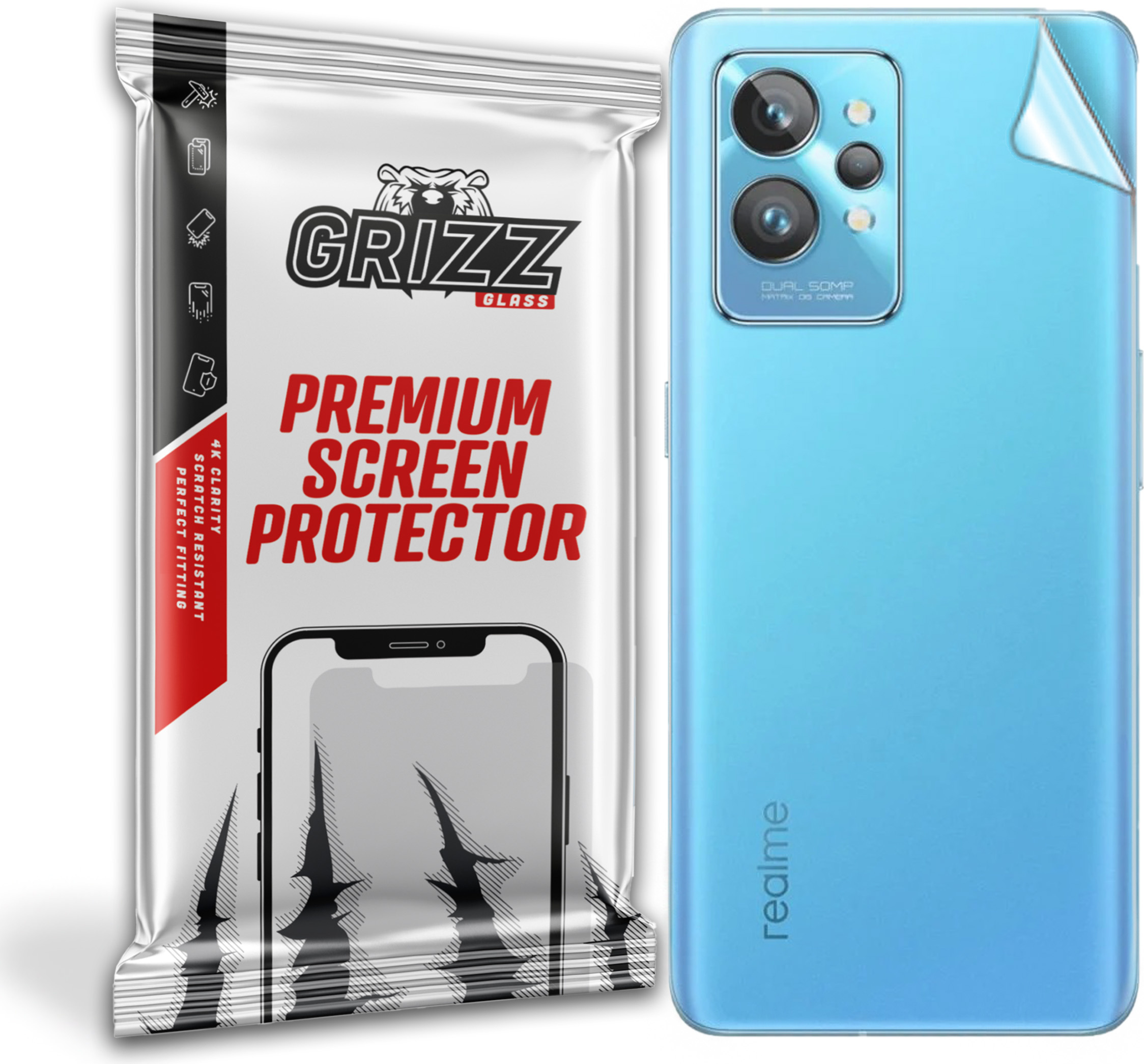 GrizzGlass SatinSkin Realme GT 2 Pro 5G