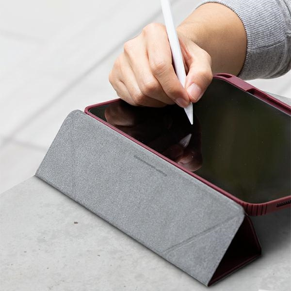 UNIQ Moven Apple iPad Pro 12.9 2021 Antimicrobial charcoal grey