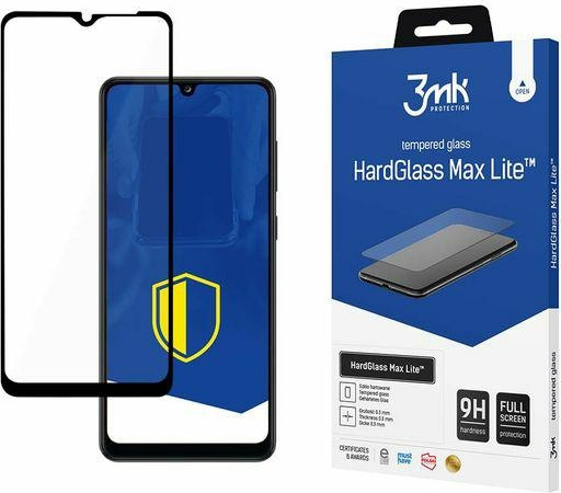 3MK HardGlass Max Lite Samsung Galaxy A12/A32 black