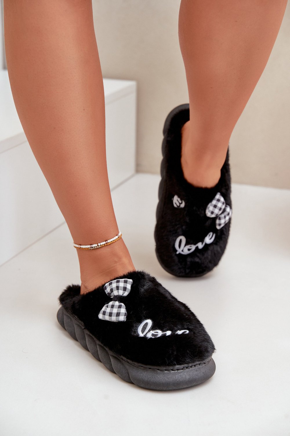  Slippers model 203753 Step in style  black