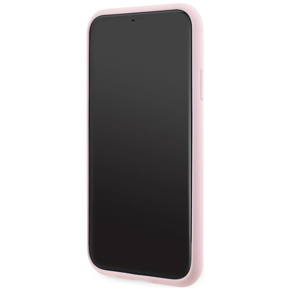 Karl Lagerfeld Silicone Karl&Choupette MagSafe Apple iPhone 11 pink