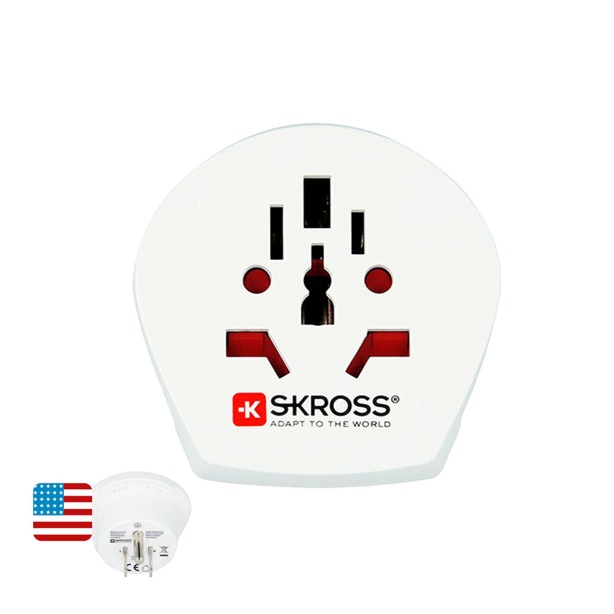 Netzadapter Skross 1.500221-E Vereinigte Staaten von Amerika International