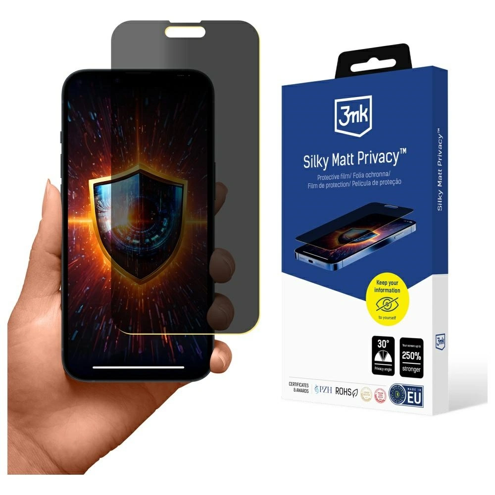 Folia prywatyzująca 3MK Silky Matt Privacy do Apple iPhone 14 Pro Max