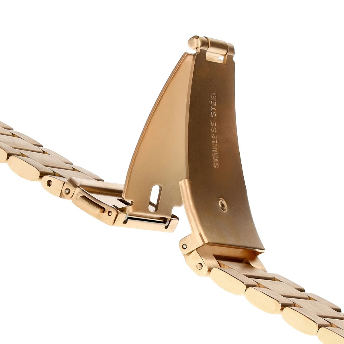 Bizon Strap Watch Aura Samsung Galaxy Fit 3 rose gold