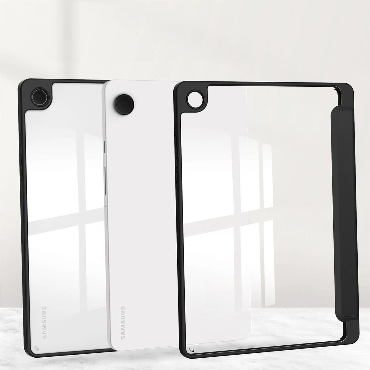 Bizon Case Tab Clear Matt Samsung Galaxy Tab A9 Plus black