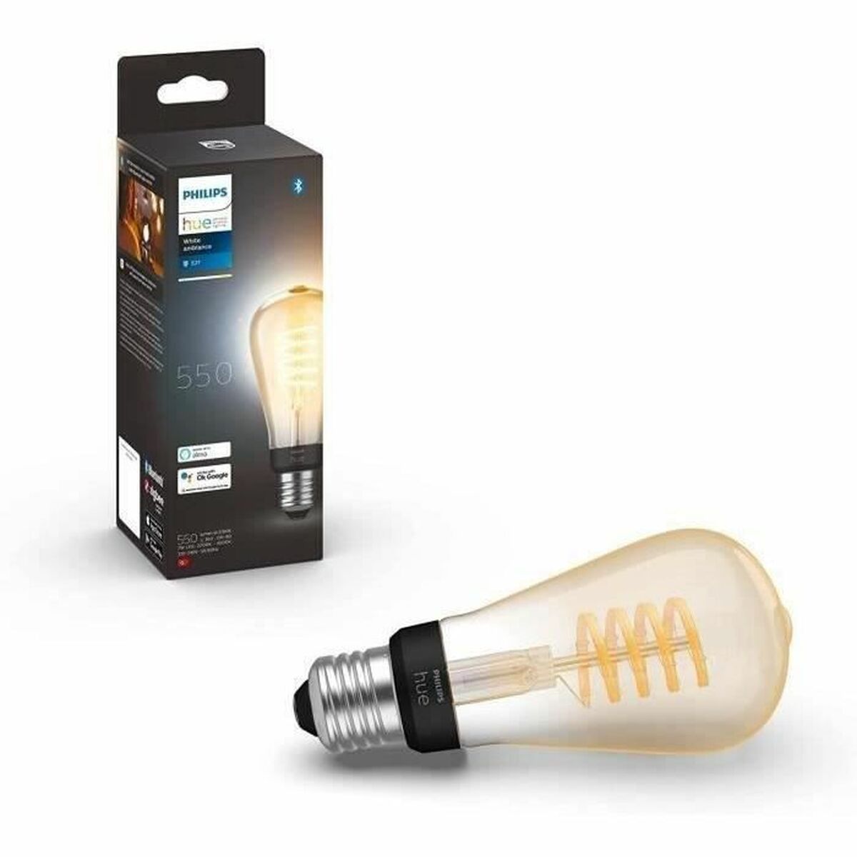 Smart Light bulb Philips Bombilla inteligente ST64 - E27 7 W 40 W 60 W E27