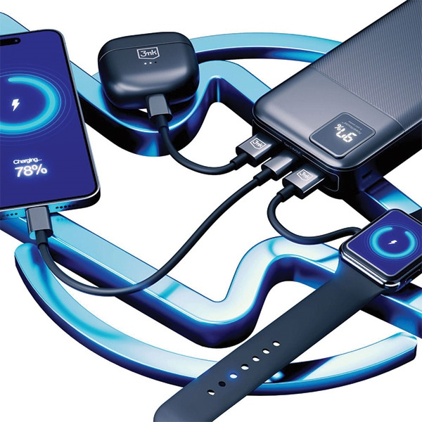 3MK PowerHouse powerbank 20000mAh Multi Charge, QC, PD, Pass-Through