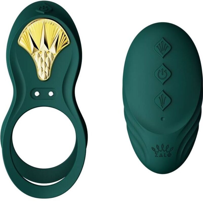 ZALO - BAYEK VIBRATING COUPLES RING GREEN