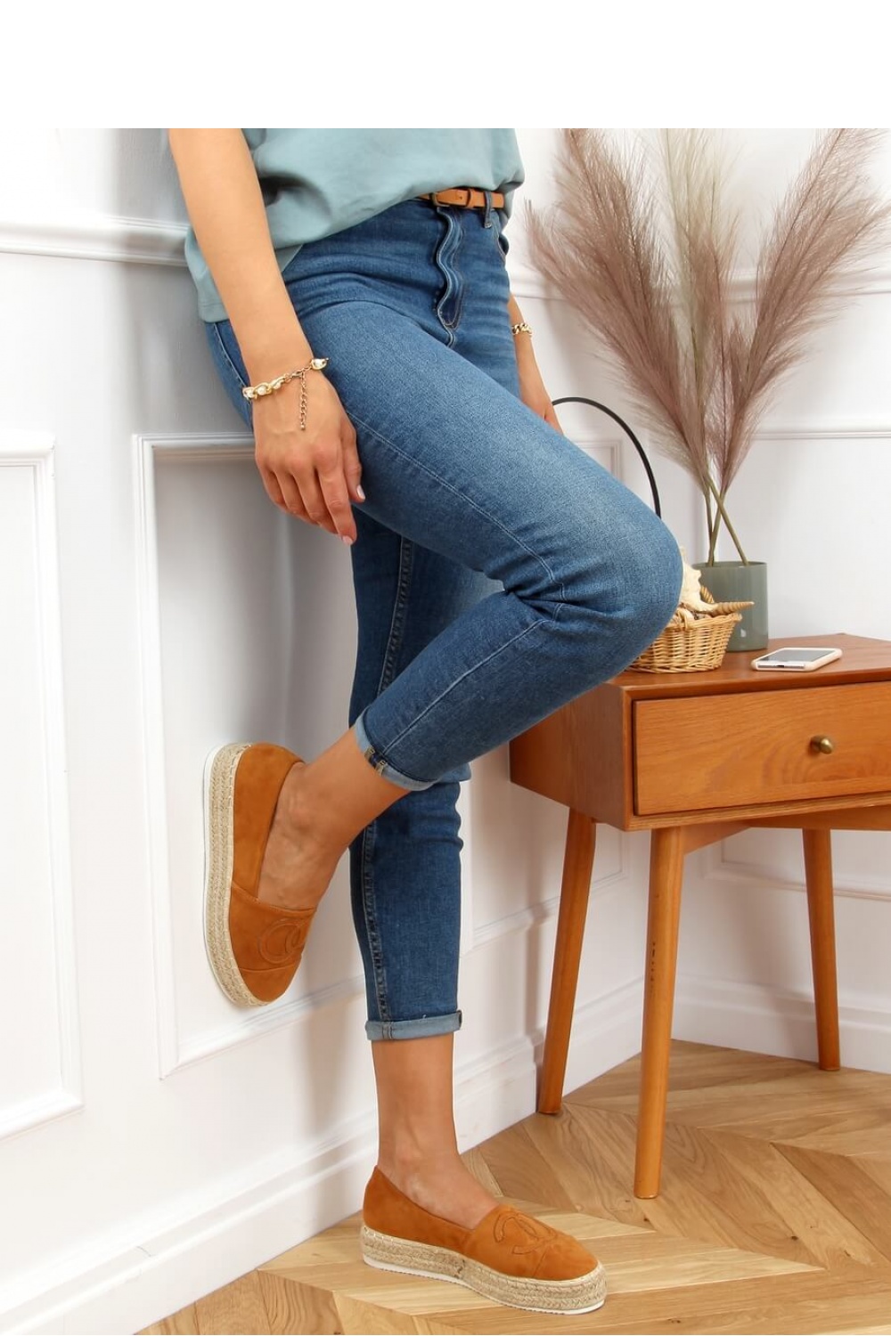 Espadrilles model 154869 Inello braun Damen