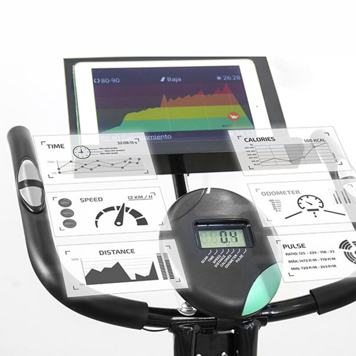 Stationary bike Cecotec X-Bike Pro