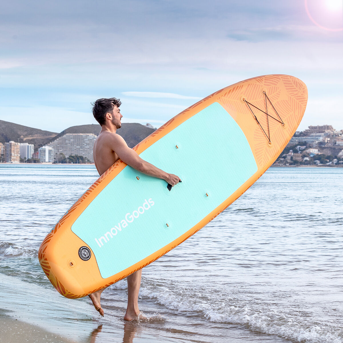 2 in 1 Aufblasbares Paddel-Board mit Sitz und Zubehör Siros InnovaGoods 10'5" 320 cm 2 in 1 Aufblasbares Paddel-Board mit Sitz und Zubehör Siros InnovaGoods 10'5" 320 cm