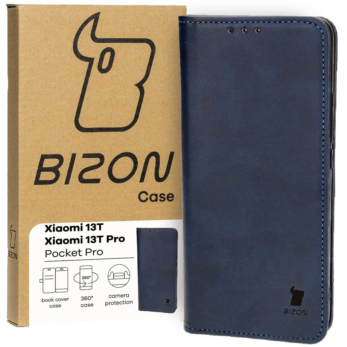 Bizon Case Pocket Pro Xiaomi 13T Pro / 13T navy blue