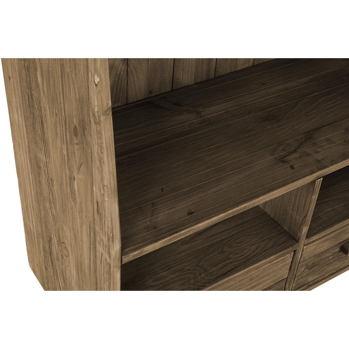 Shelves DKD Home Decor Natural Recycled Wood (90 x 40 x 182 cm)