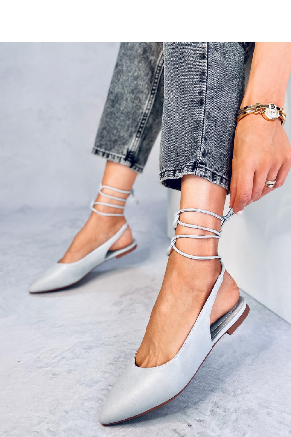  Ballet flats model 181958 Inello  grey