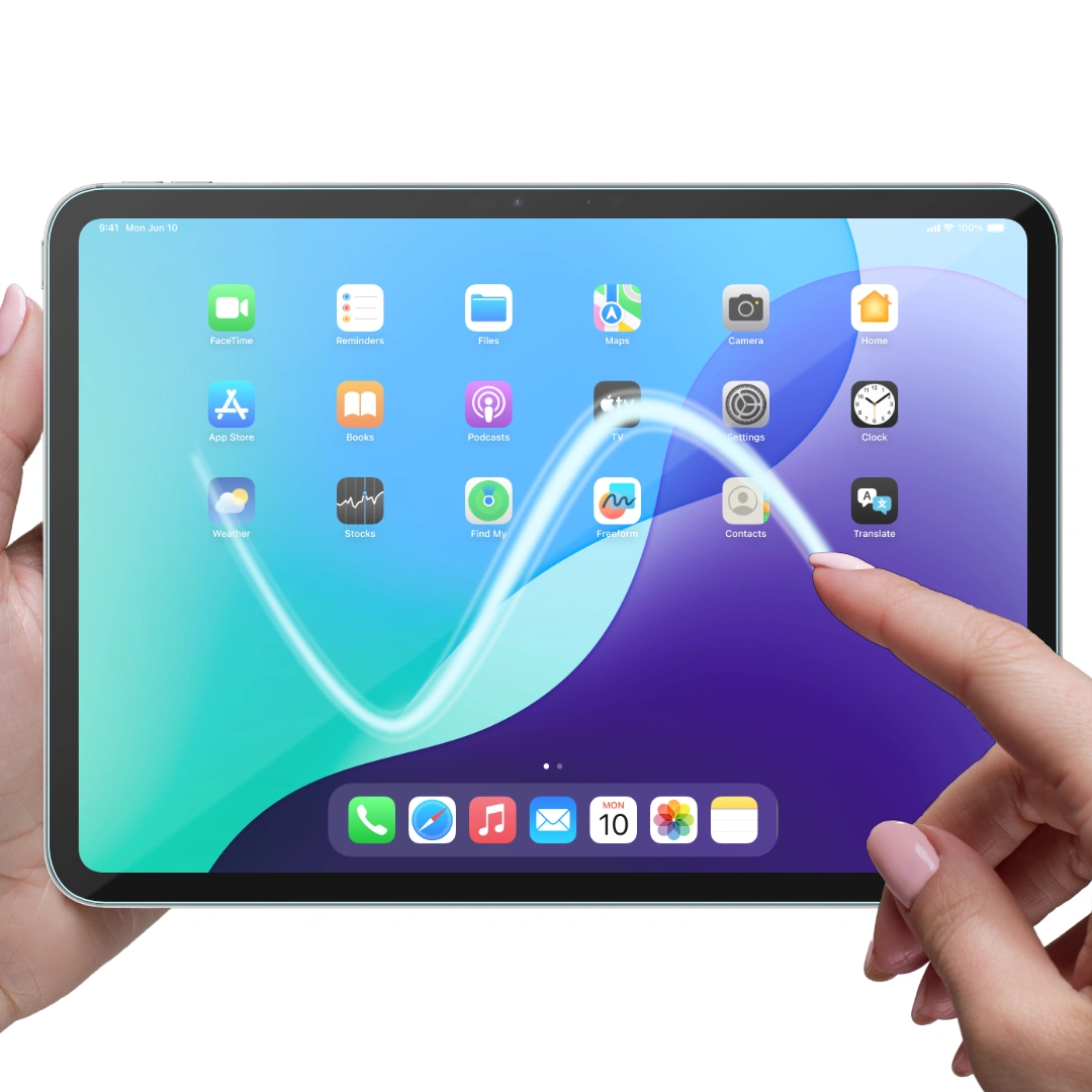 Privacy glass GrizzGlass SecretGlass Easy for Apple iPad Air 6th 11"