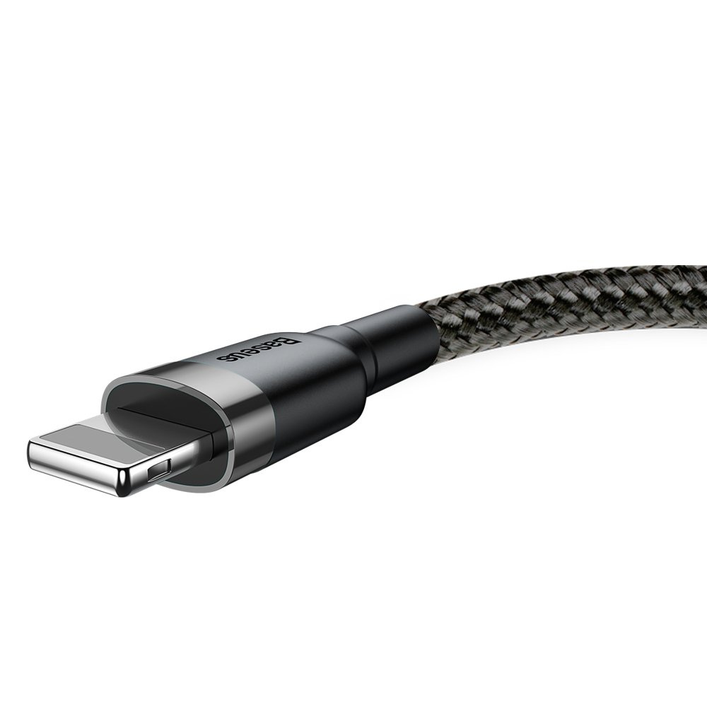 Baseus Cafule USB-A/Lightning Cable QC 3.0 2A 3M black-gray