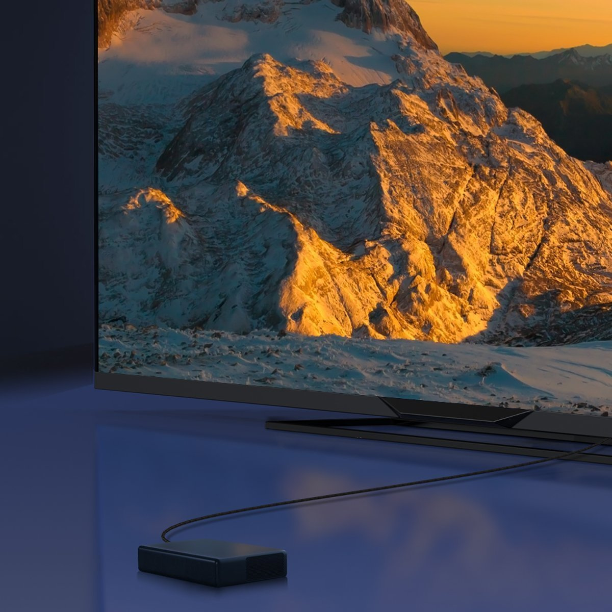 Baseus High Definition Series Cable HDMI 2.1, 8K 60Hz, 3D, HDR, 48Gbps, 3m (black)